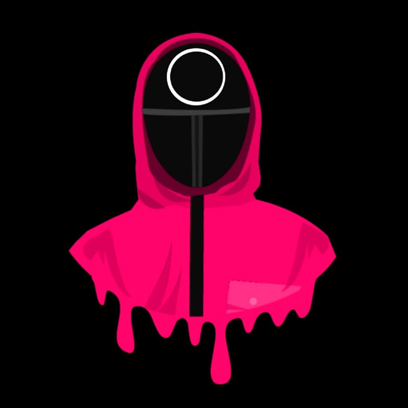 SQUID GAME Masque de la Série Netflix "Squid Game"